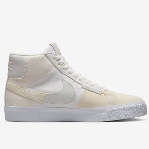 Nike SB Blazer Edge Mid Premium White Sail Shoes